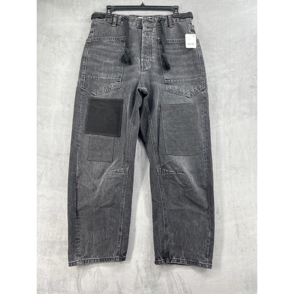 ❌SOLD❌Free People Moxi Low Slung Barrel Jeans - Picture 2 of 10